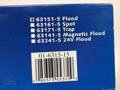 Grote 63151-5 12V Flood Halogen Beam Style Flood Work Lamp Utility Light