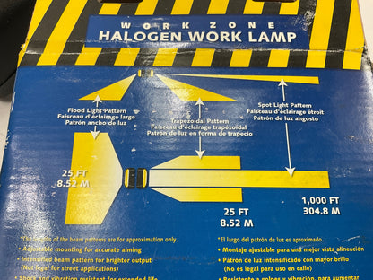 (2) Grote 631815 Large Rectangular Halogen Work Lamp