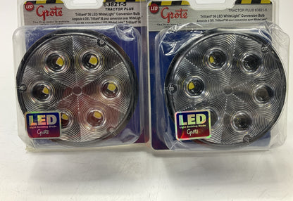2 Grote 63821-5 Trilliant PAR36 LED White Light Work Lamp Spot Pattern 800 Lumen