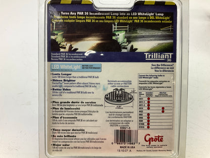 2 Grote 63821-5 Trilliant PAR36 LED White Light Work Lamp Spot Pattern 800 Lumen