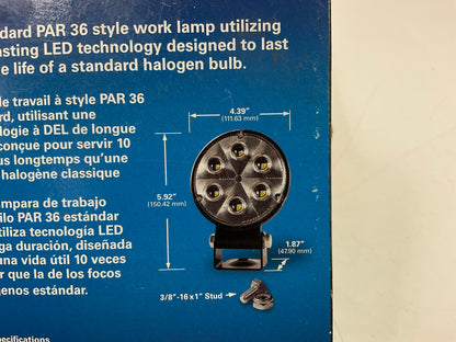 Grote 63861 T36 Trilliant 36 LED Work Light Lamp, Integrated Bracket & Pigtail