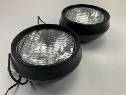 (2) Grote 64931 5'' 12V Tractor Utility Lights - Sealed Beam Spot Lamp PAR36
