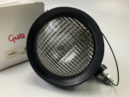 Grote 64941 Rubber Tractor Utility Incandescent Sealed Light Lamp, 12V Par 46