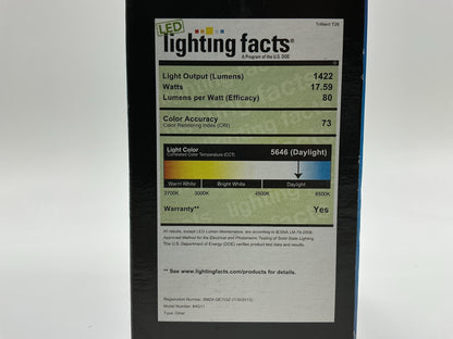 (2) Grote Trilliant 64G11-5 Trilliant T26 LED Work Light 1800 Lumen Lamps