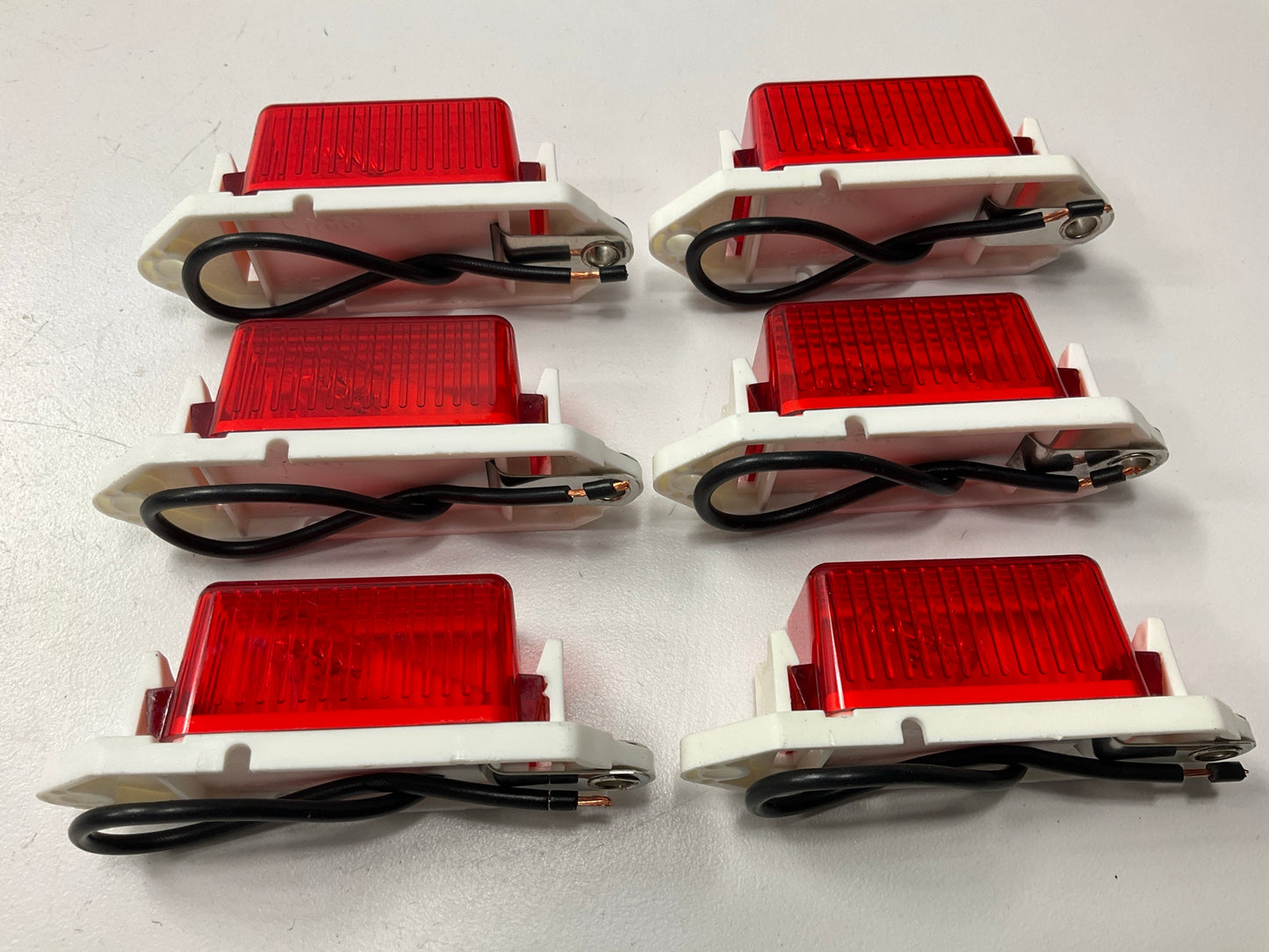 Grote 65092-5 Trailer,Truck Side Marker Light Kit - Red  - W/wiring & Connector