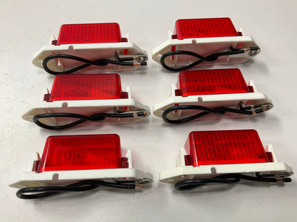 Grote 65092-5 Trailer,Truck Side Marker Light Kit - Red  - W/wiring & Connector