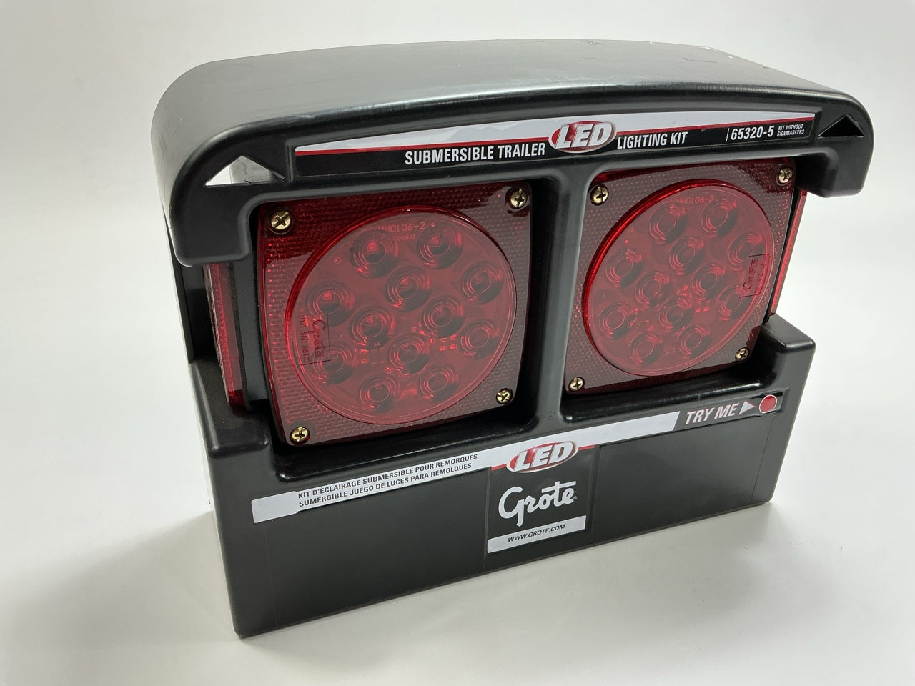 Grote 65320-5 Submersible LED Trailer Lighting Lamp Kit Without Clearance Marker