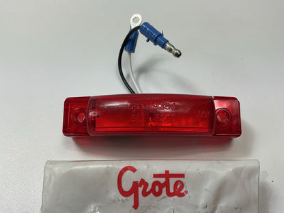 Grote 65512 SuperNova 3'' Thin-Line Trailer LED Clearance Marker Light, Red
