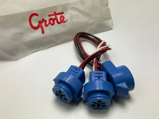 Grote 66813 9'' Y-Adapter Pigtail For (2) Male Pin Lamps