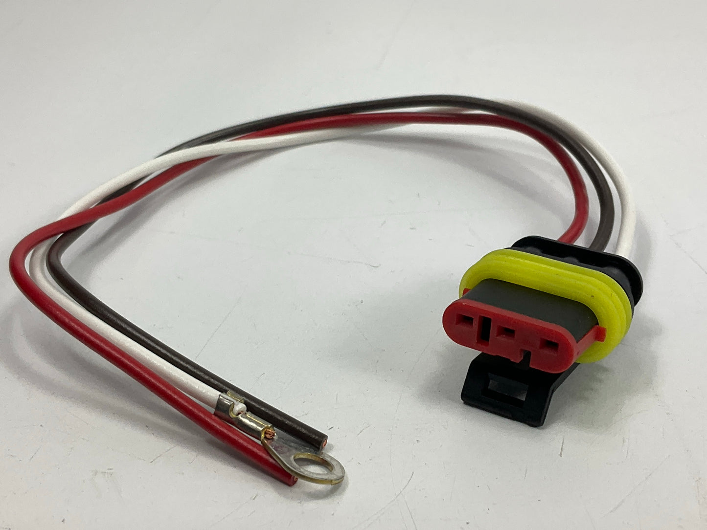 (10) Grote 66861 Trailer Light Connector Pigtail (Dual Function) 3-Wire 11'' Long