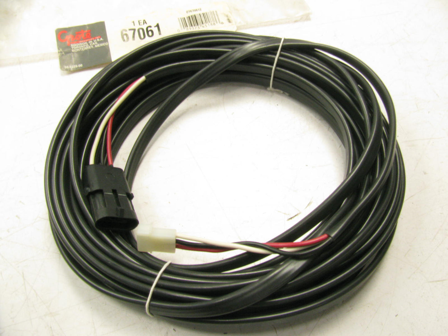 Grote 67061 Replacement Strobe Cable Assembly 35' Long Packard Connection