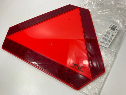 Grote 71152 Safety Emblem Slow-Moving Vehicle Reflector Triangle