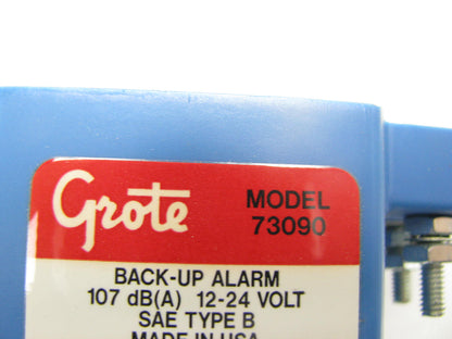 Grote 73090 Universal Backup Reverse Alarm 12-24V 107 Decibel