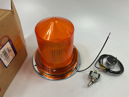 GROTE 76083 Yellow Amber Economy 360º Flashing Auxiliary Warning Light Lamp Kit