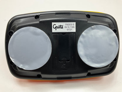Grote 79203-5 LED Magnetic AMBER Warning Light Lamp 6V 0.13A