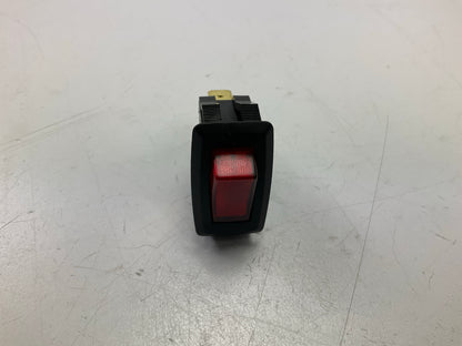 Grote 82-1901 Illuminated Rocker Switch, 20 Amp Red, 3 Terminal