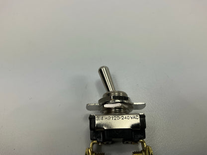 Grote 82-2116 Heavy Duty Toggle Switch, On/Off, 15A, 2 Screw, 12 Volt