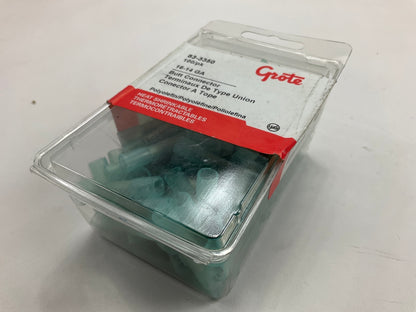 Grote 833350 16-14 Gauge Heat Shrinkable Butt Connectors - Box Of 100