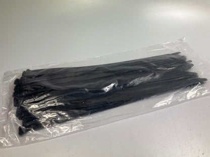 250 Pcs - Grote 85-6043 Pro 15'' Nylon Cable Zip Ties, Wide Strap, 120 Lbs