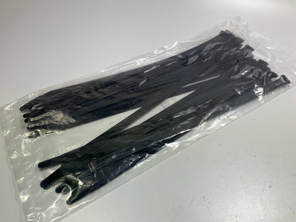 Grote 85-6043 Pro 15'' Nylon Cable Zip Ties, Wide Strap, 120 Lbs  - 25 Pcs