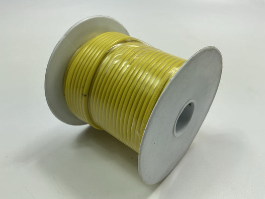 Grote 87-7011 General Purpose Thermoplastic Wire, 14 Gauge, Yellow, 100' Feet