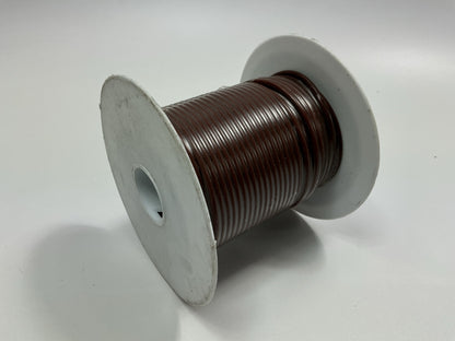 Grote 87-8001 General Purpose Thermoplastic Wire, 16 Gauge, Brown, 100' Feet