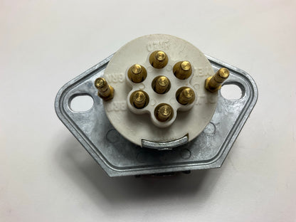 Grote 87250 7-Way Ultra-Pin Receptacle With Two-Hole Mount