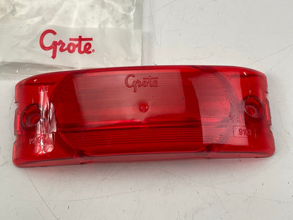 Grote 90172 Clearance Side Marker Light Replacement Lens, Two-Bulb Turtleback