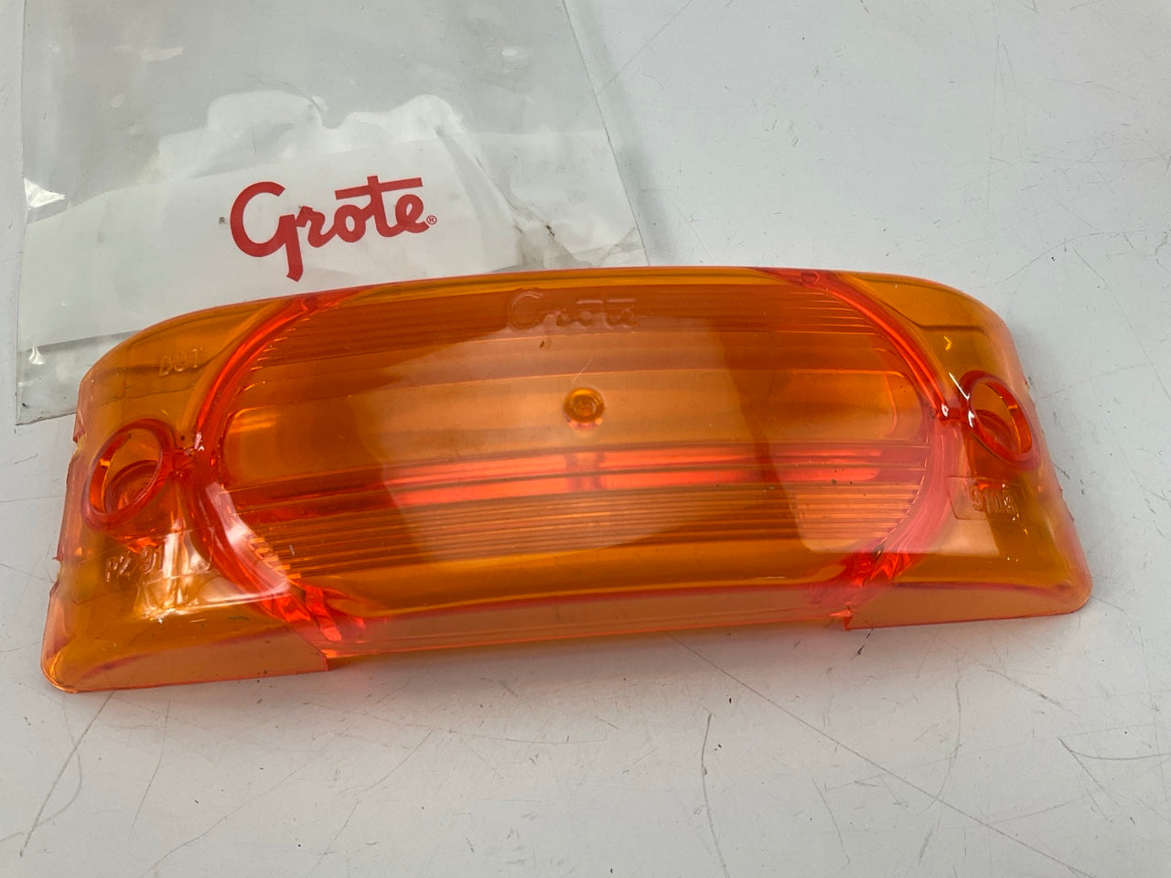 Grote 90173 Replacement Lens, Yellow, For Grote 45443 Amber Marker Light