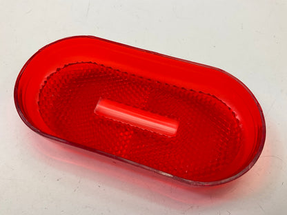 Grote 90202 Red Clearance Marker Light Replacement Lens (Two Bulb Oval Lens)