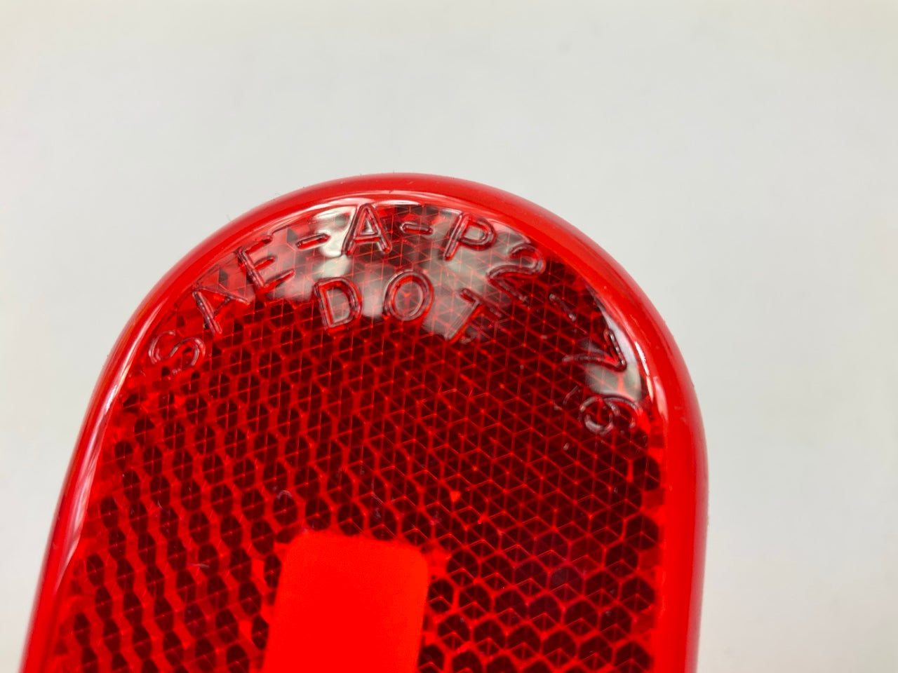Grote 90202 Red Clearance Marker Light Replacement Lens (Two Bulb Oval Lens)