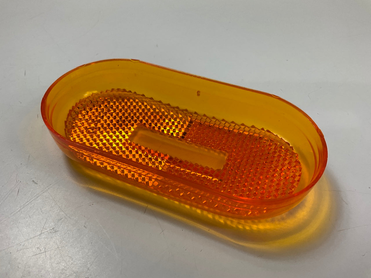 (6) Grote 90203 Yellow Replacement Lenses For Side Marker Clearance Lamp # 45933