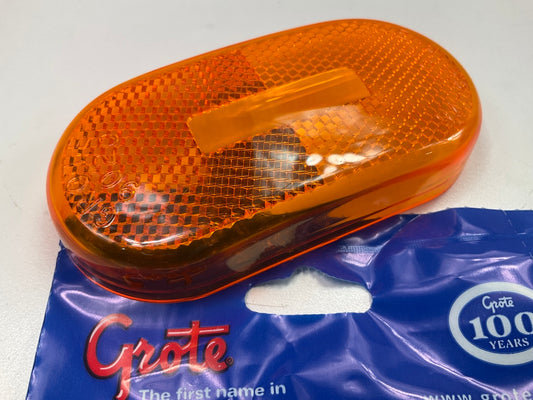 Grote 90203 Yellow Replacement Lens For Side Marker / Clearance Lamp # 45933