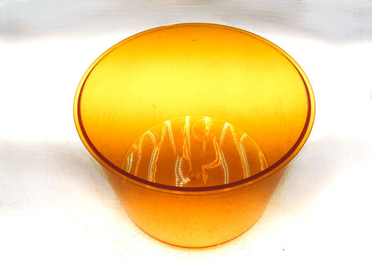Grote 90373 Beacon Replacement Lens, Amber, For 76203, 76223, 76283 Strobe Lamps