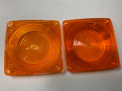(2) Grote 90483  Yellow Turn Signal Replacement Lens