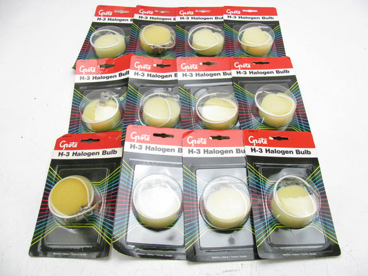 (x12) Grote 90861-5  - 12-Volt 55 Watt Halogen Bulb (Bullet Terminal) Fog Light