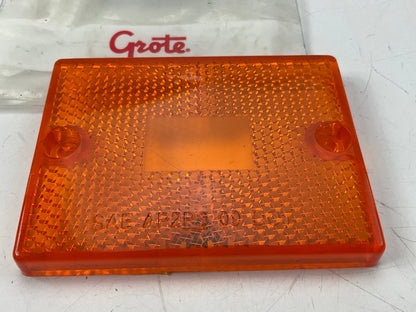 Grote 91113 YELLOW Rectangular Side Marker Lamp Replacement Lens