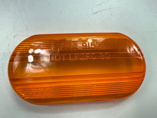 Grote 91573 Two-Bulb Clearance Marker Replacement Lens, Amber
