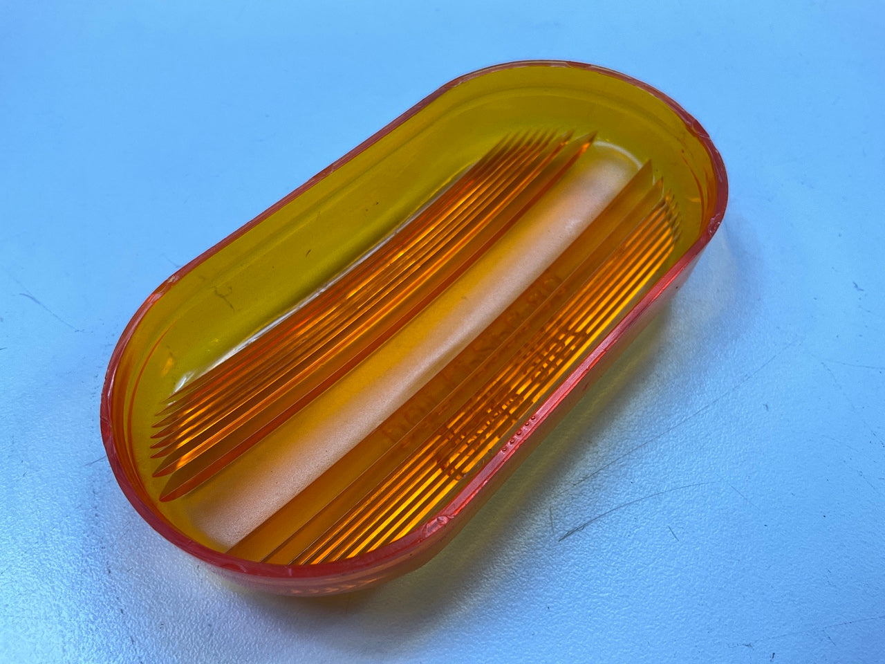 Grote 91573 Two-Bulb Clearance Marker Replacement Lens, Amber