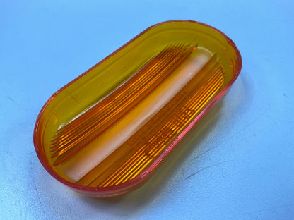 Grote 91573 Two-Bulb Clearance Marker Replacement Lens, Amber