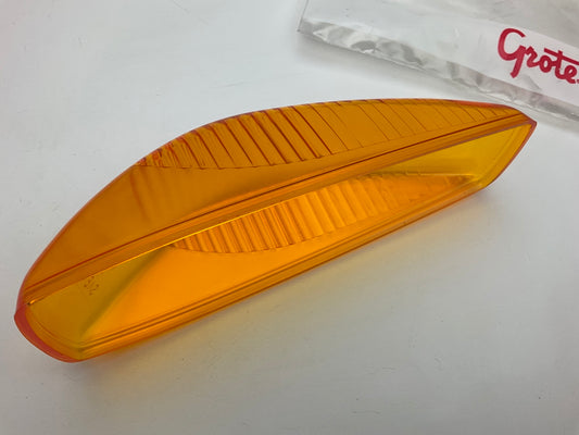 Grote 92183 Yellow Small Aerodynamic Cab Marker Light Replacement Lens