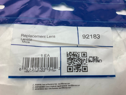 Grote 92183 Yellow Small Aerodynamic Cab Marker Light Replacement Lens