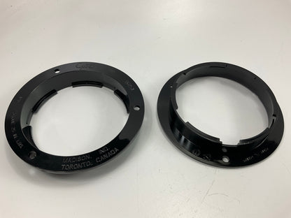 2 Grote 92512 4'' Round Turn Signal Light Theft-Resistant Mounting Flange Bracket