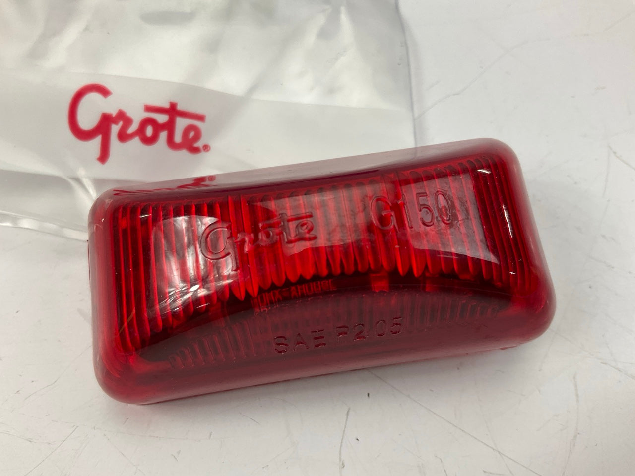 Grote G1502 3'' Hi Count 3-Diode LED Clearance Side Marker Light Lamp, RED