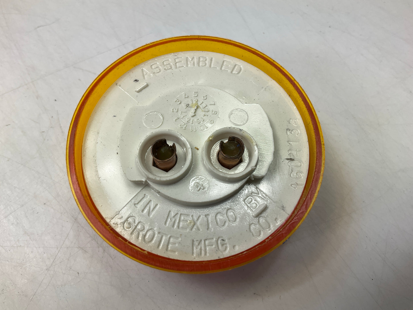 G3003-5 Hi Count Yellow 2'' 9-Diode LED Clearance Trailer Marker Light Lamp