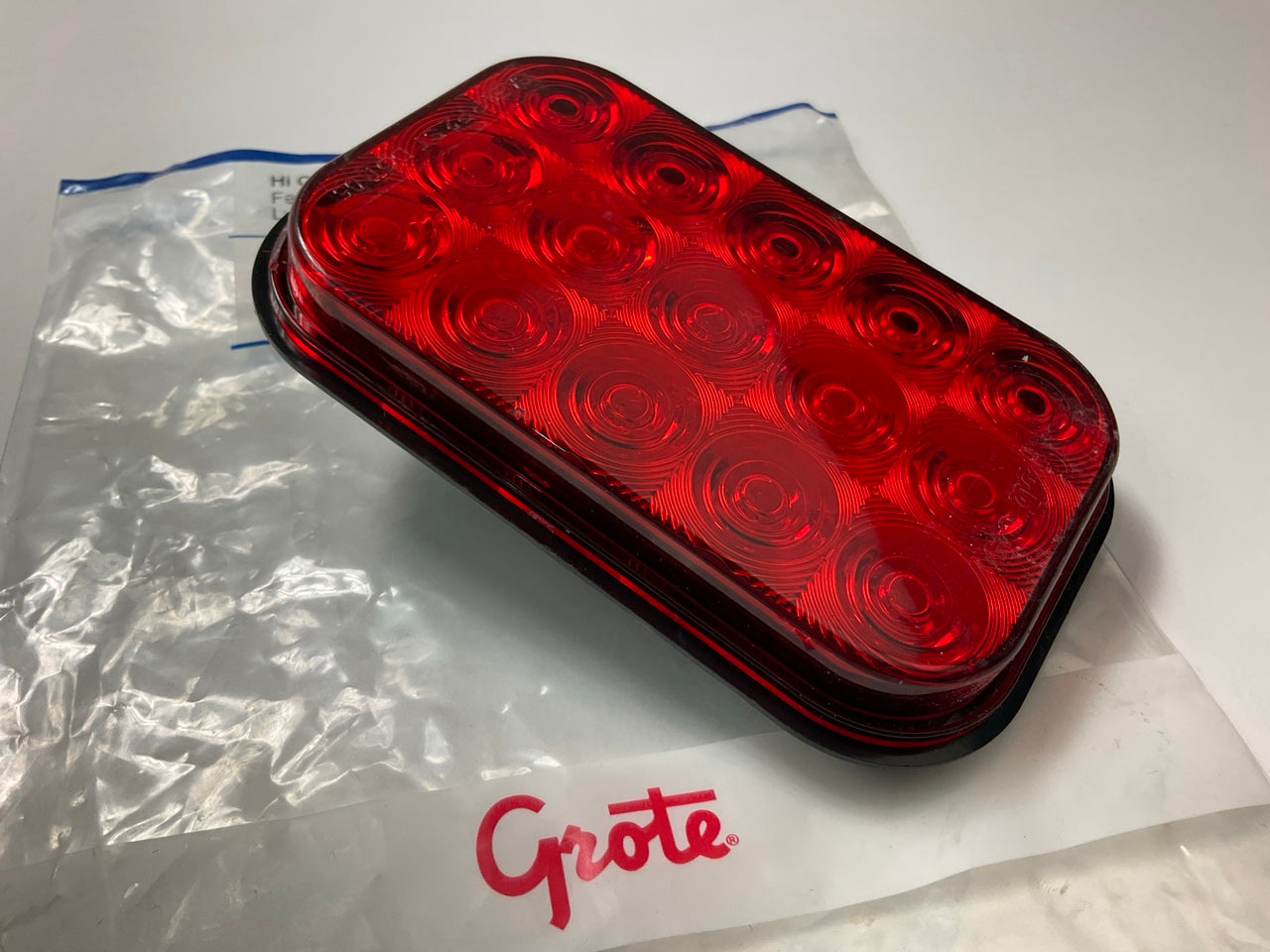 Grote G4502 Hi Count Rectangular Red LED Stop Tail Turn Light