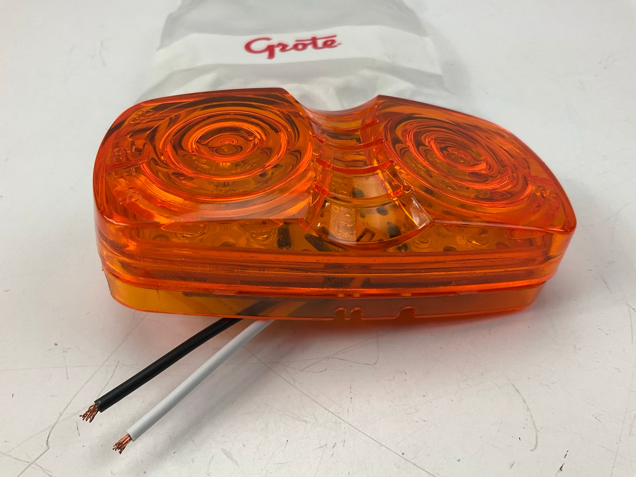 Grote G4603 Hi Count Square-Corner Amber 13-Diode LED Clearance Marker Light
