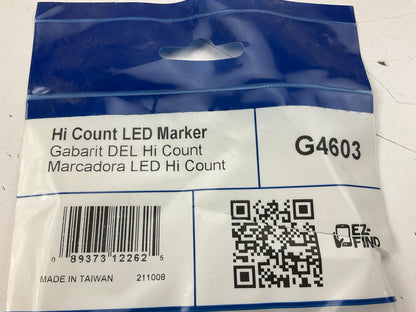 Grote G4603 Hi Count Square-Corner Amber 13-Diode LED Clearance Marker Light