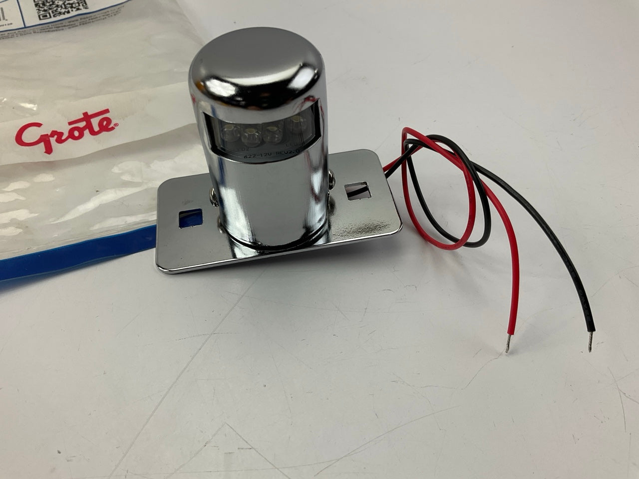 Grote G6131 LED Courtesy Light, Clear, 2 Wire Pigtail