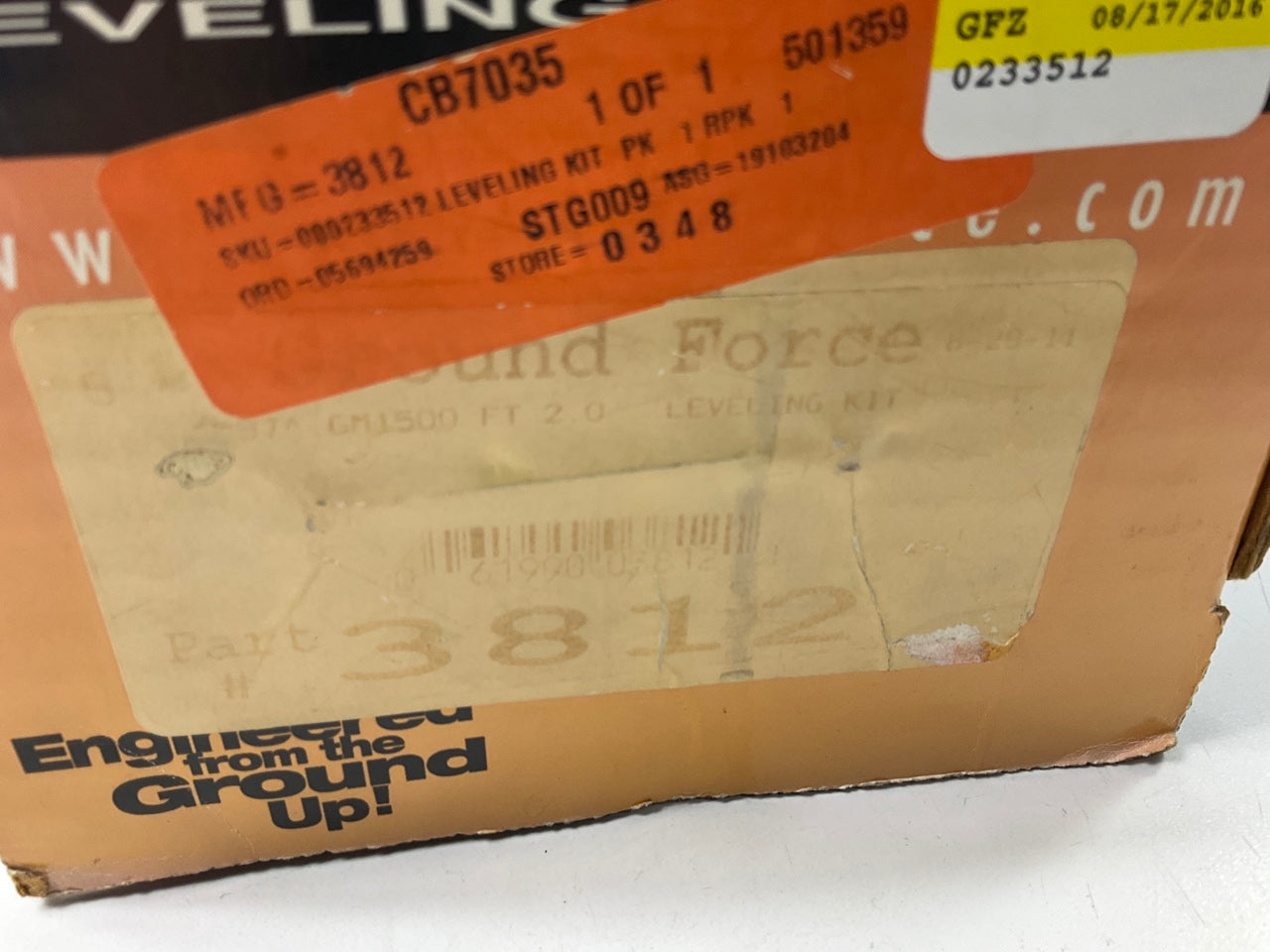 Ground Force 2'' Front Leveling Lift Kit 2007-24 Silverado GMC Sierra 1500 Truck